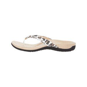 Vionic Women's Dillon with Arch Support Leather Sandals - White